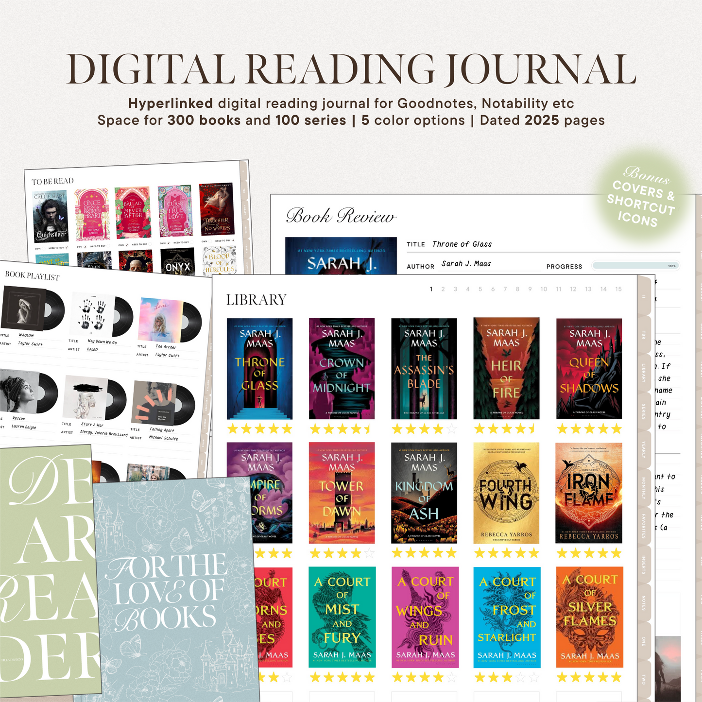 Digital Reading Journal | 2025