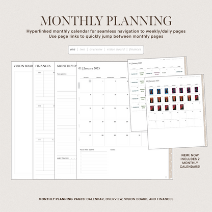 2025 Digital Planner | Classic Version