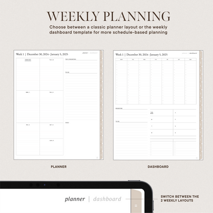 2025 Digital Planner | Classic Version