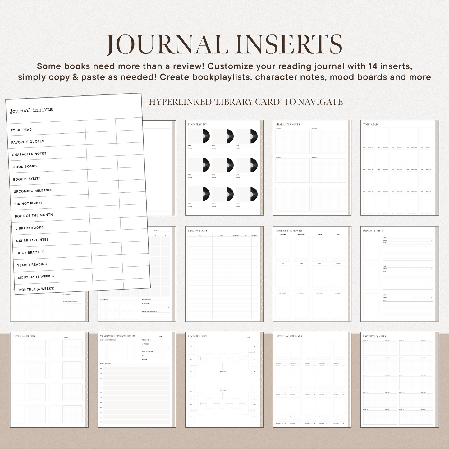 Digital Reading Journal | 2025