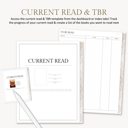 Digital Reading Journal | Undated