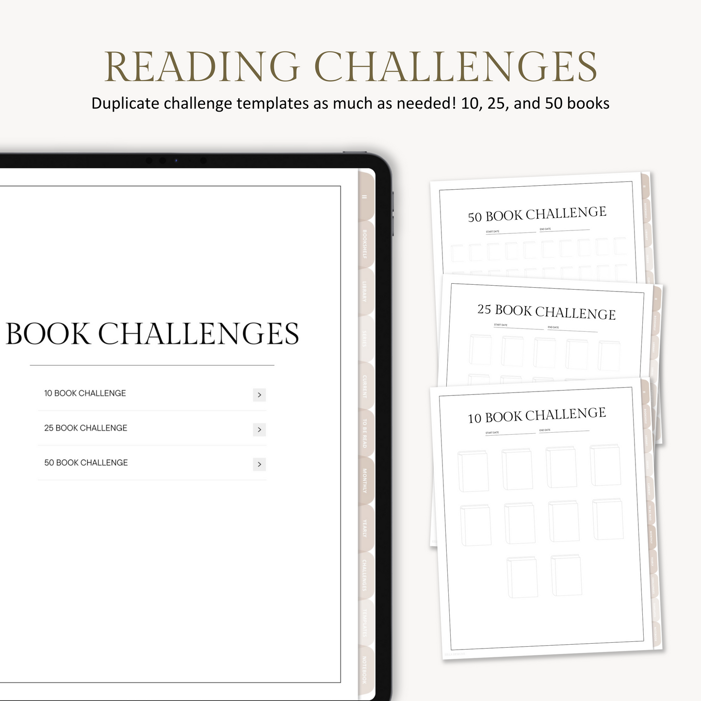 Digital Reading Journal | Undated