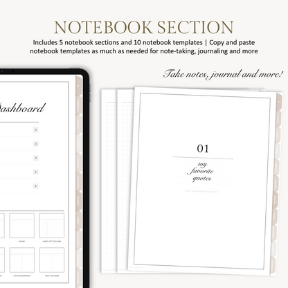 Digital Reading Journal | Undated